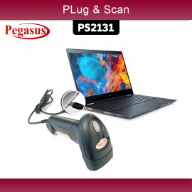 Pegasus PS2131 1D Wired CCD Barcode Scanner