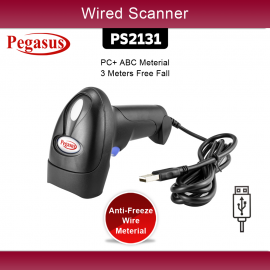 Pegasus PS2131 1D Wired CCD Barcode Scanner